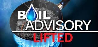 Boil Water Advisory&nbsp;Lifted