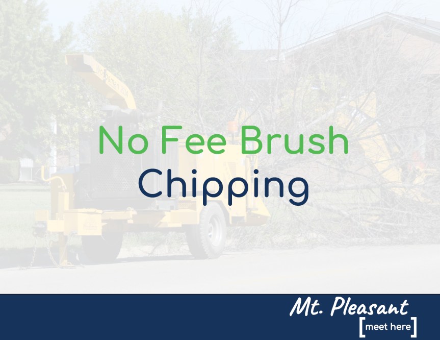 City to Offer No Fee Brush&nbsp;Chipping