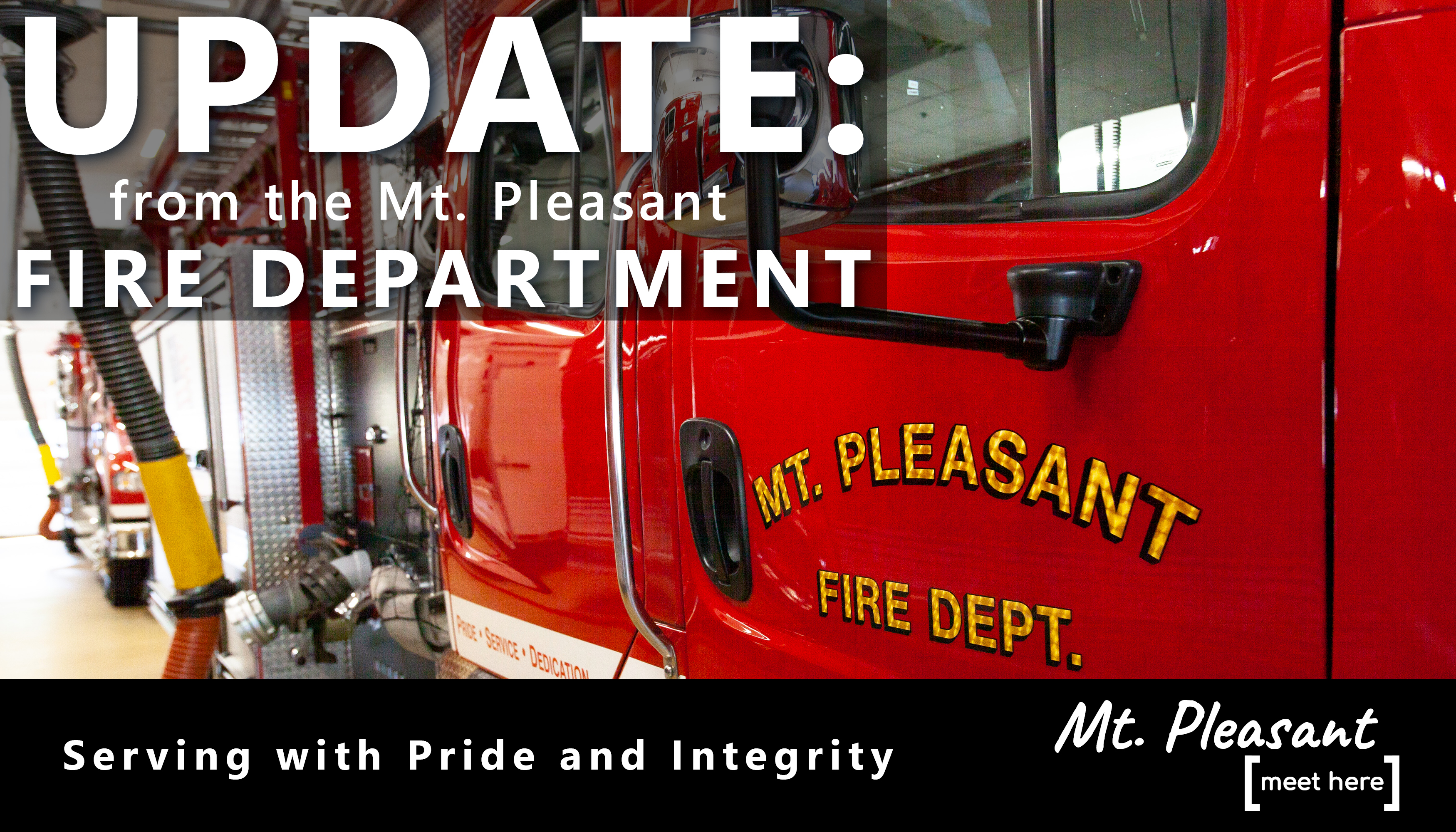 Mt. Pleasant Fire Department Responds to House Fire – City of Mt.Pleasant
