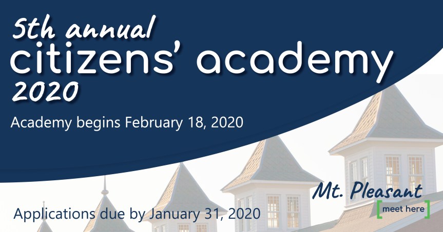 City to hold fifth Citizens’ Academy – accepting applications&nbsp;now