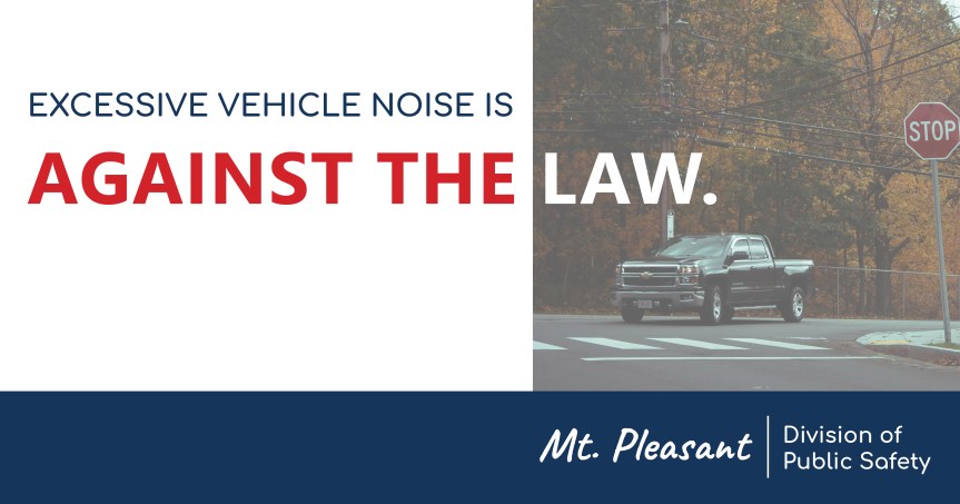 Excessive Vehicle Noise is Illegal – A Message from Director of Public Safety Paul&nbsp;Lauria