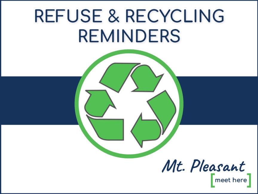 Trash and Recycling&nbsp;Reminders
