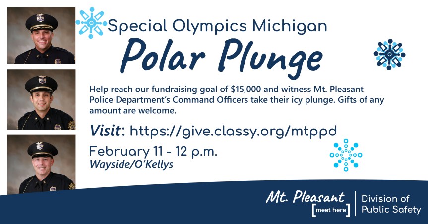 Your Help Needed in the MPPD’s Polar Plunge&nbsp;Challenge