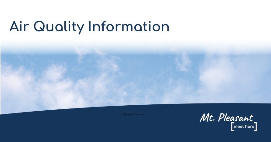 Air Quality Information Available Through&nbsp;MDHHS
