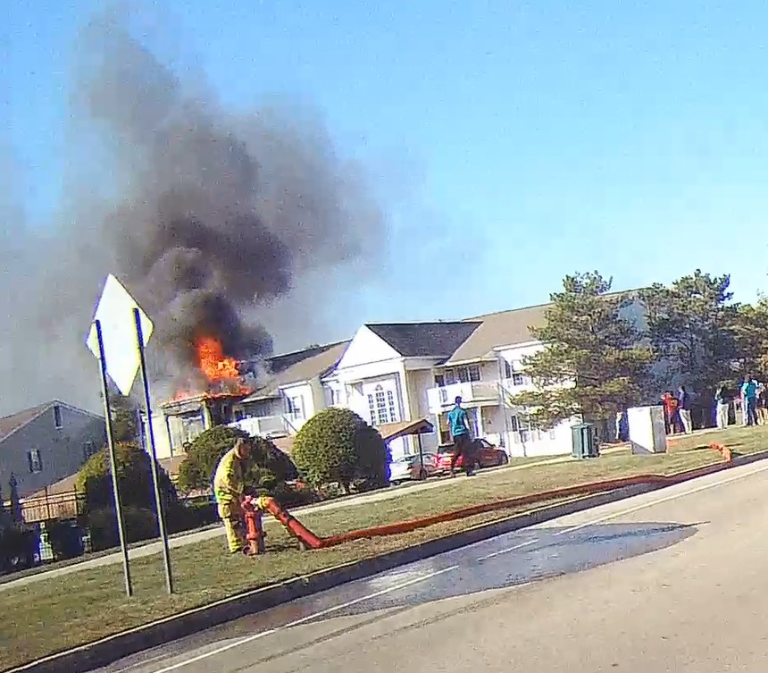 Apartment Building Fire – No&nbsp;Injuries