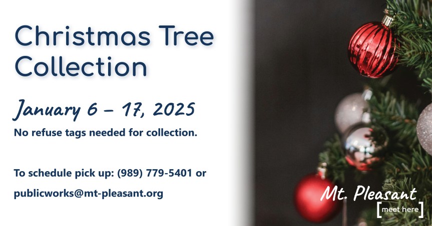 City of Mt. Pleasant Christmas Tree&nbsp;Collection