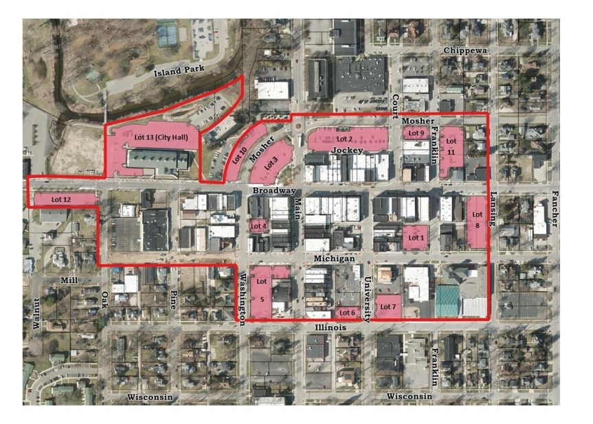 Downtown Parking Lot Construction Projects – Summer&nbsp;2025