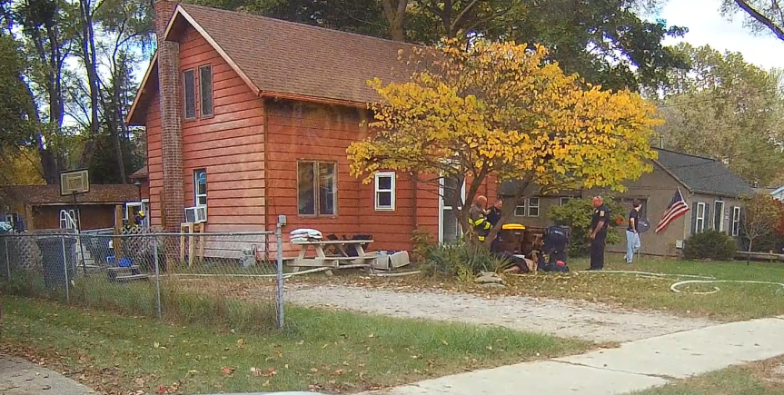 Life is saved on North Henry St.&nbsp;Fire